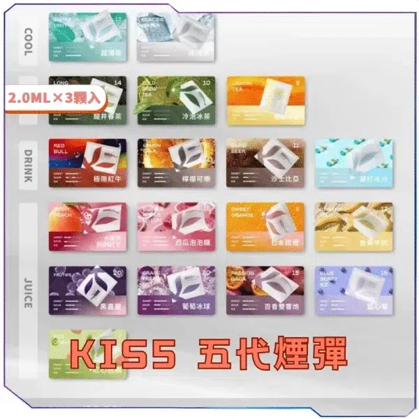 KIS5鎧斯五代煙彈