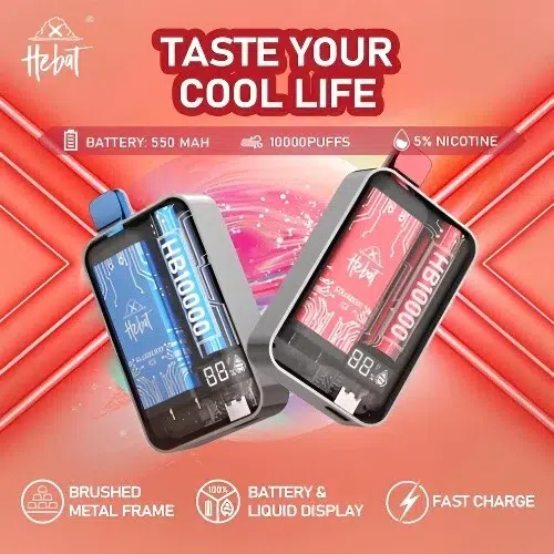 Hebat 10000 puffs喜貝一次性拋棄式